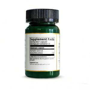 น้ำมันเมล็ดฟักทองแบบซอฟเจลคุณภาพสูงสำหรับแบรนด์ส่วนตัว ช่วยสนับสนุนการทำงานปกติของกระเพาะปัสสาวะและเสริมสร้างกล้ามเนื้อกระเพาะปัสสาวะ - Product Image 6