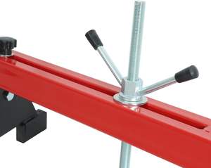 Herramienta de reparación de carrocería de <span class=keywords><strong>coche</strong></span> de 1,5 m/59 pulgadas, barra de soporte de motor, barra transversal de capacidad de 1100 libras, soporte de elevación de 2 puntos, Doble - Product Image 4