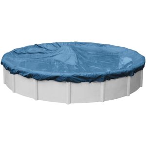 Cubierta <span class=keywords><strong>Redonda</strong></span> de 10' para <span class=keywords><strong>Piscina</strong></span> y Jacuzzi, para Piscinas Elevadas, Tela Oxford Negra, Impermeable, Resistente a los Rayos UV, Portátil - Product Image 5