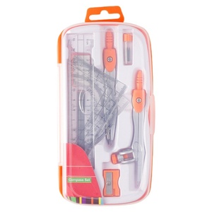 Set Géométrie 10 Pcs Rapporteur et Boussole Set <span class=keywords><strong>Maths</strong></span> et Règle Set pour Étudiants Fournitures de Classe et Ecole Boussole Outils Géométriques - Product Image 5