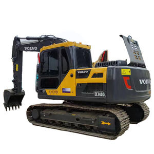 Excavatrice sur chenilles Volvo EC140 de 14 tonnes, d'occasion, presque neuve, matériel de terrassement d'occasion, pelleuse d'origine - Product Image 4