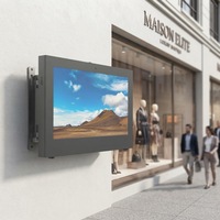 Machine publicitaire LCD murale extérieure avec système de refroidissement par climatisation