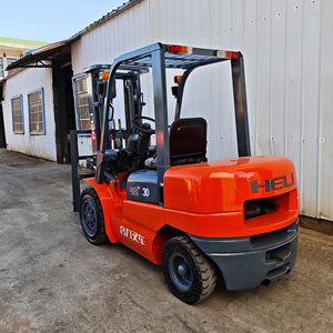 Montacargas Diésel Heli h20003 de 3 Toneladas Usado, Mini Montacargas Heli FD30 de 3 Toneladas con Mástil Triple y Altura de Elevación de 4.5m - Product Image 4