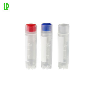 Cryotubes 2 ml kleine plastic vials met schroefdop voor laagtemperatuur monsteropslag in wetenschappelijke onderzoekscentra - Product Image 1