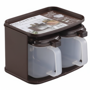 Inomata Mini bottiglia marrone per cucinare il condimento - Product Image 1