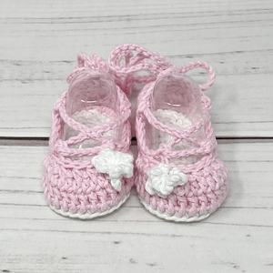 Scarpe 2025 alla moda per bebè bebè bebè fatte a mano a maglia per neonati stivaletti per neonati all'uncinetto pantofole per bambini - Product Image 1