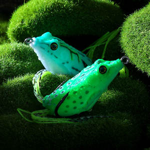 Vente en gros de leurres de pêche souples en forme de <span class=keywords><strong>grenouille</strong></span> 55mm 12.5g appâts artificiels pêche au bar et au <span class=keywords><strong>brochet</strong></span> <span class=keywords><strong>leurre</strong></span> <span class=keywords><strong>grenouille</strong></span> - Product Image 5