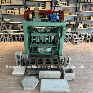 Machine de formage de blocs de pierre à <span class=keywords><strong>bordure</strong></span> solide de 8 pouces facile à utiliser Machine de fabrication de briques de ciment <span class=keywords><strong>en</strong></span> béton largement utilisée - Product Image 2