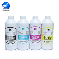 Encre DTF de haute qualité CMYK+W fluide et sans bourrage, encre blanche à jet d'encre de 1000 ml pour imprimante DTF A3, encre blanche à base d'eau