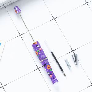 Bolígrafos Personalizables con Cuentas Navideñas - Bolígrafos de Tinta Negra al por Mayor para Profesores, Estudiantes, Material de Oficina - Product Image 4