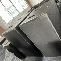 LSRX728S Caisson de basses professionnel double 18 pouces pour DJ d'extérieur Caisson de basses 18 pouces Système audio professionnel Son