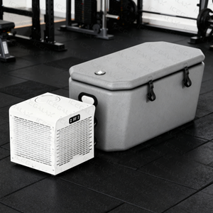 อ่าง<span class=keywords><strong>น้ำ</strong></span>แข็งพกพา 0.8 แรงม้า พร้อมเครื่องทำความเย็นขนาดเล็ก และขอบลาดสำหรับแช่<span class=keywords><strong>น้ำ</strong></span>เย็นแบบเป่าลม เหมาะสำหรับนักกีฬา ฟื้นฟูร่างกาย ใช้ในบ้าน และเชิงพาณิชย์ - Product Image 2