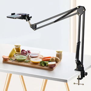 Sıcak satış selfi ışığı halka canlı yayın masaüstü Selfie parantez standı halka ışık tutucu ile Led cep telefonu - Product Image 6