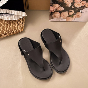 Sandales compensées ergonomiques à boucle, légères et écologiques pour femme, idéales pour les vacances et l'urbanisme – Vente en gros ODM/OEM - Product Image 3