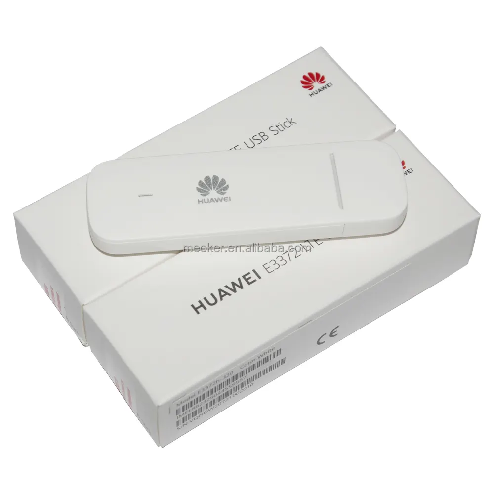 HUAWEI Unlocked E3372H-320 150Mbps 4G LTE USB mobil geniş bant Dongle harici anten portu ile HUAWEI için