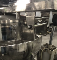 Huashang Custom Industriële RVS Kookmixer met Automatisch Voer- en Afvoersysteem Jacket Kettle