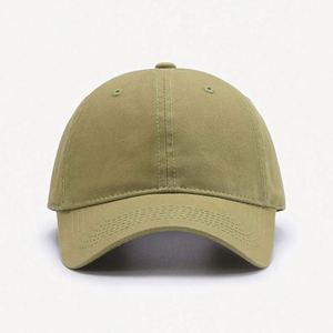 Gorras de Béisbol al por Mayor de Fábrica, sin Estructura, con Logotipo Bordado Personalizado, Color Sólido, 100% Algodón - Product Image 2