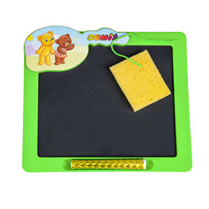 Tablero de dibujo Doodle, tableta de escritura, juguetes educativos para niños, juguete promocional sensorial con tiza y borrador - Product Image 3