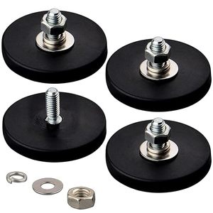 Nhà Máy Bán buôn mạnh mẽ nam châm <span class=keywords><strong>chuck</strong></span> chủ chống trầy xước cao su bên trong bên ngoài ren vĩnh viễn loại nồi tráng nam châm cơ sở - Product Image 3