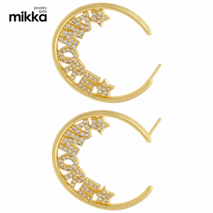 Boucles d'oreilles clous minimalistes en argent S925, fabriquées à la main, de qualité supérieure, différents types, pour enseignant, avec lettre formelle, OEM - Product Image 5
