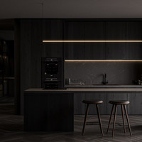 Meuble TV moderne et minimaliste en bois massif, meuble console pour centre multimédia, pour salon, chambre à coucher, maison et hôtel