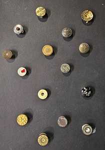 กระดุมโลหะชุบคุณภาพสูง ทรงกลม แบบกดติด  สามารถกำหนดสีและขนาดได้  กระดุมยีนส์  โลโก้สั่งทำได้ - Product Image 2