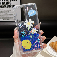 Nouveaux modèles entiers arrivée coque époxy scintillante motif chat mignon pour Infinix NOTE 30 PRO HOT 30I
