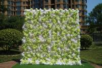 Décor fait main fleur artificielle décorations murales de fond rose artificielle fleur de fond décoration murale de mariage