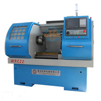 Machine de tournage CNC pour la réparation de jantes de voitures de luxe WRC22 et machine CNC pour jantes