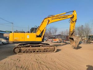 Excavatrice Hyundai 225 225-7 d'occasion, Hyundai 225LC-7 d'origine à vendre, excavatrice sur chenilles R220LC - Product Image 2