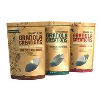 Sachet refermable personnalisé en papier kraft brun biodégradable pour biscuits, avec fermeture éclair et fenêtre, format pochette verticale