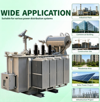 Produits de transformateurs moyenne et haute tension SZ22 : Transformateur de puissance immergé dans l'huile OLTC 8000 kVA, 35 kV, élévateur de tension