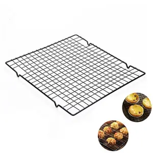 Support pour Barbecue en acier inoxydable, grille de sécurité, boulanger panier de cuisson, gâteaux cookies pain Pizza, plateau de séchage pour aliments