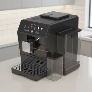 <span class=keywords><strong>Machine</strong></span> à café entièrement automatique à double usage, avec réservoir de 1,5 L et trémie de 150 g, avec rappel de brûlage à sec, durable et intelligente, fournie directement par l'usine - Product Image 1
