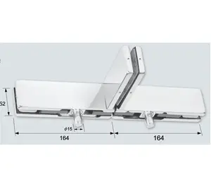 Accesorios de puerta y ventana de fábrica, aleta de vidrio doble, sobrepanel, ajuste de caja, el más vendido