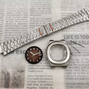 Set di tracolla per orologi modificata da 41mm, accessori per orologi con quadrante mediorientale adatti al movimento NH35/36 - Product Image 1
