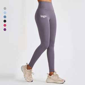 กางเกงเลกกิ้งออกกำลังกายเอวสูงสำหรับผู้หญิง แห้งเร็ว ลายฉลุเซ็กซี่ ยกสะโพก ผลิตจากผ้าสแปนเด็กซ์ - Product Image 1