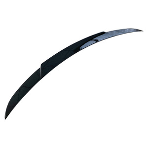 Mercedes-Benz C-Class W206 22+ Brabus Style Rear Spoiler Sticker <b>Black</b> Carbon Texture ABS <b>Wing</b> Shaped Trunk Fitment - Product Image 1