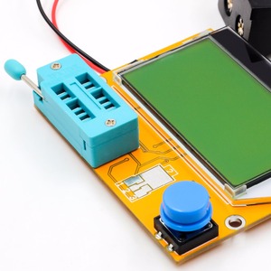 LCR-T4 <span class=keywords><strong>ESR</strong></span> mètre Transistor testeur Diode Triode capacité SCR inductance multimètre outils de haute qualité tout neuf avec étui - Product Image 5