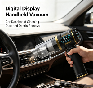 Aspirateur de voiture sans fil portable 16000Pa, nettoyeur de poussière sans fil pour voiture, rechargeable par USB, nettoyage intérieur portable - Product Image 3