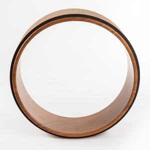 Roue de Yoga pour Backbend Roller Yoga Exerciseur Liège Naturel Durable Parfait pour la mobilité extensible de la colonne vertébrale Flexibilité et alignement - Product Image 3