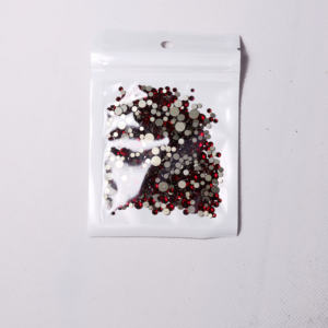 ZK พลอยเทียมแบบผสมสยาม1440ชิ้น SS6-SS20แบนด้านหลังไม่สามารถซ่อมแซมได้เครื่องประดับพลอยเทียมสีทองแบบทำมืออุปกรณ์ตกแต่งเล็บ - Product Image 5