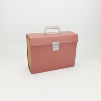 Bolsa de Papel Kraft A4 con Logotipo Personalizado, Impresión Digital, Marca Jin-lan, para Almacenamiento de Documentos de Escritorio