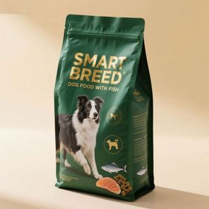 Bolsa de Empaque para Alimentos de Mascotas Personalizada, para Perros y Gatos, con Cierre y Fondo Plano - Product Image 3
