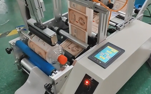 Semi-automatic Desktop <strong>Round</strong> <strong>Bottle</strong> Sticker <strong>Labeling</strong> <strong>Machine</strong> <strong>with</strong> Expiry <strong>Date</strong> Batch Number Coding <strong>Printer</strong> - Product Image 5