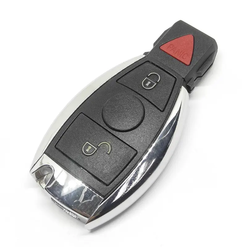 Excellent KYDZ AF M-ercedes 2+1 Buttons BGA Remote Car Key 433mhz Fob BE Chip Car Key For B-enz