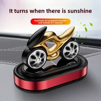 Kits d'intérieur solaires créatifs avec modèle de moto parfum aromathérapie voitures élégantes décorations de motos pour Console Center