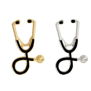 Fabricant personnalisé en vrac Anime Logo Medical Nursing Fashion Brouch Metal Hard Lapel Badge Tag Lcustom Enamel Pin - Product Image 3