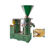 Machine à moudre les cacahuètes automatique à grande capacité à bas prix, moulin colloïdal, ligne de production de beurre de cacahuètes