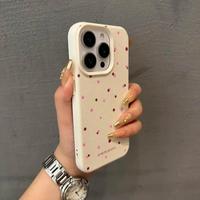Coque de téléphone portable antichoc en cuir souple à motif vague pleine surface pour iPhone 14 15 16 17 Pro Max